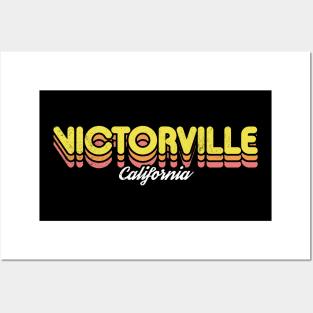 Retro Victorville California Posters and Art